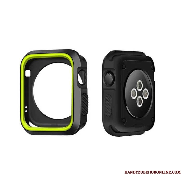 Hoesje Apple Watch Series 2 Zacht Zwart, Hoes Apple Watch Series 2