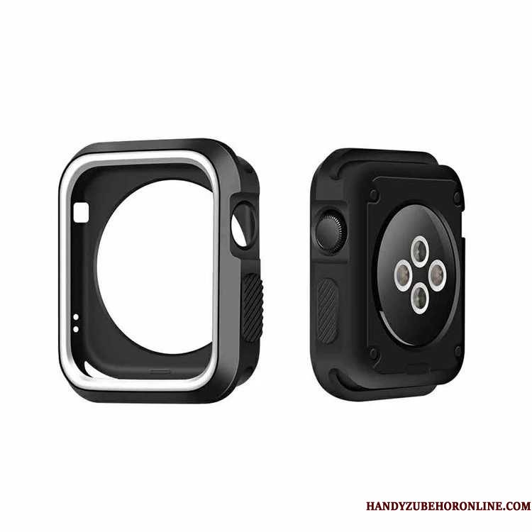 Hoesje Apple Watch Series 2 Zacht Zwart, Hoes Apple Watch Series 2