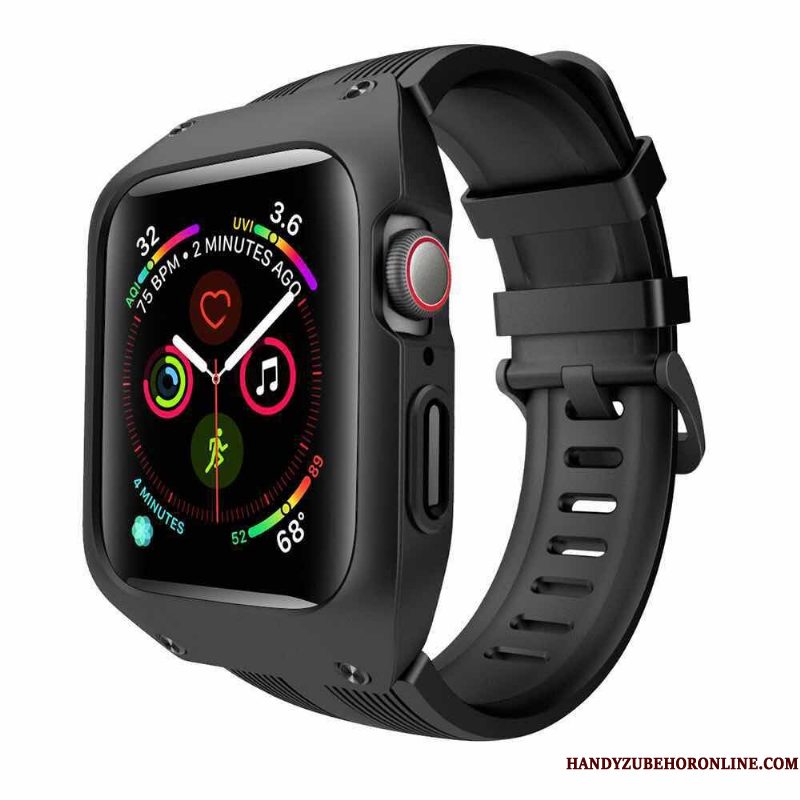 Hoesje Apple Watch Series 3 Bescherming Drie Verdedigingen Sport, Hoes Apple Watch Series 3 Zakken Groen Anti-fall