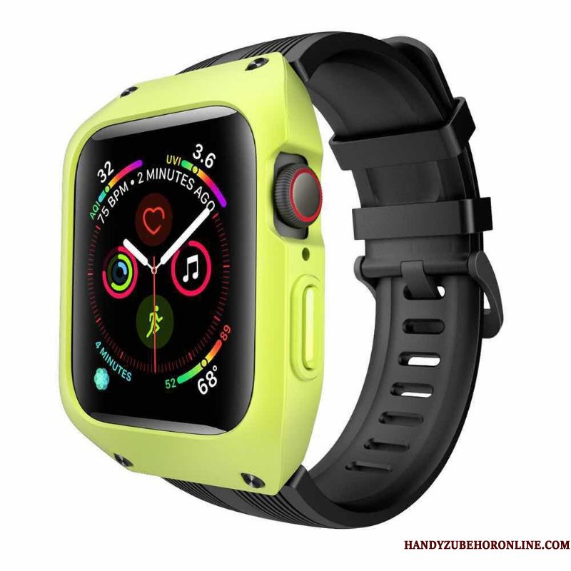 Hoesje Apple Watch Series 3 Bescherming Drie Verdedigingen Sport, Hoes Apple Watch Series 3 Zakken Groen Anti-fall