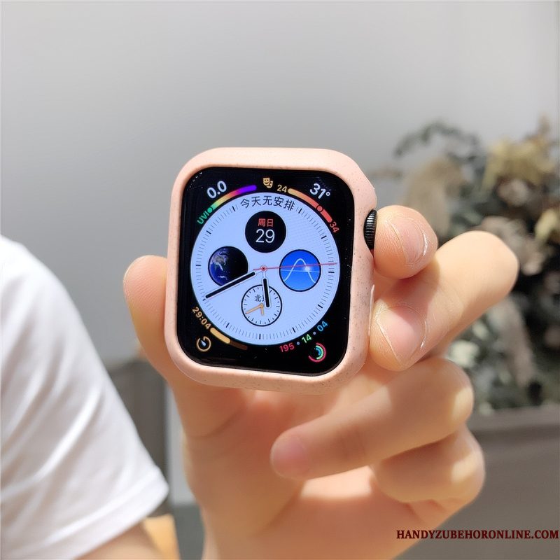 Hoesje Apple Watch Series 3 Zacht Groen Anti-fall, Hoes Apple Watch Series 3 Zakken