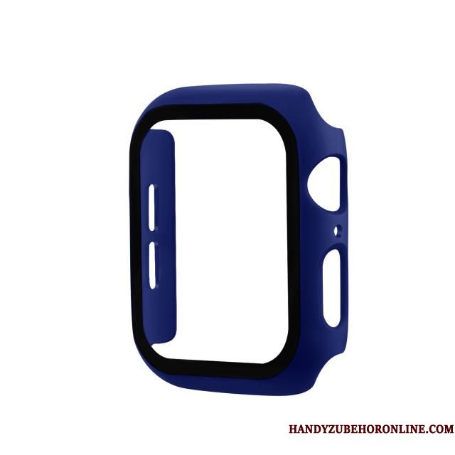 Hoesje Apple Watch Series 4 Bescherming Nieuw Tempereren, Hoes Apple Watch Series 4 Skärmskydd Groen