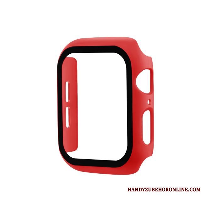 Hoesje Apple Watch Series 4 Bescherming Nieuw Tempereren, Hoes Apple Watch Series 4 Skärmskydd Groen