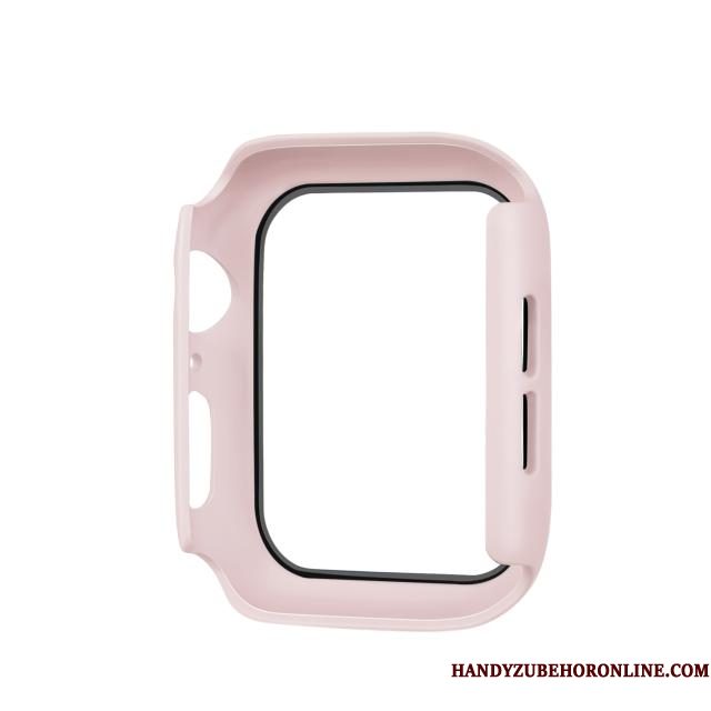 Hoesje Apple Watch Series 4 Bescherming Nieuw Tempereren, Hoes Apple Watch Series 4 Skärmskydd Groen