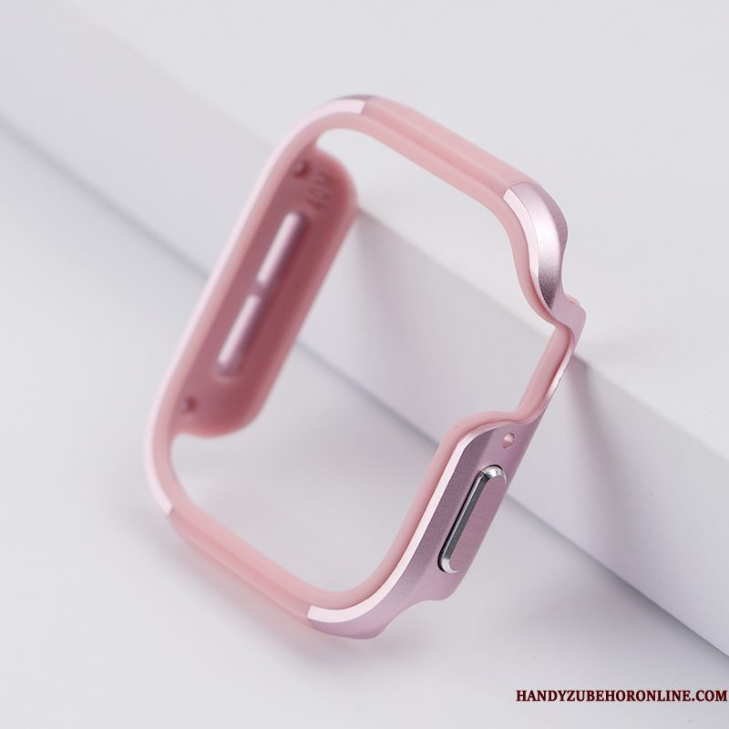 Hoesje Apple Watch Series 4 Metaal Purper Legering, Hoes Apple Watch Series 4 Bescherming