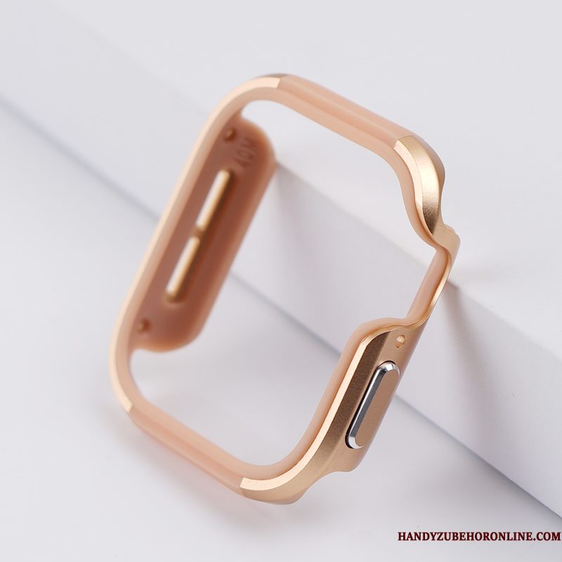 Hoesje Apple Watch Series 4 Metaal Purper Legering, Hoes Apple Watch Series 4 Bescherming