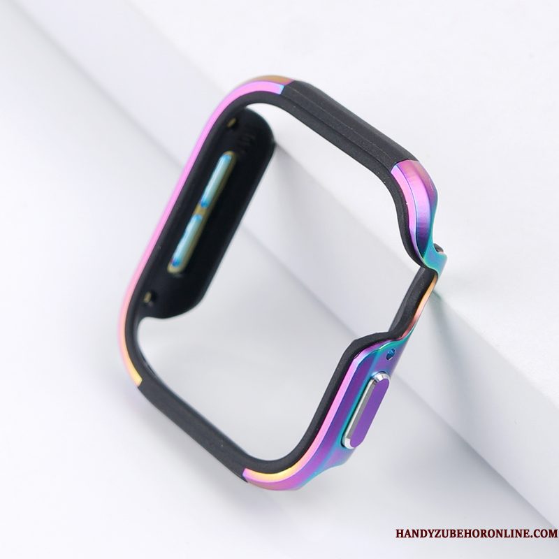 Hoesje Apple Watch Series 4 Metaal Purper Legering, Hoes Apple Watch Series 4 Bescherming