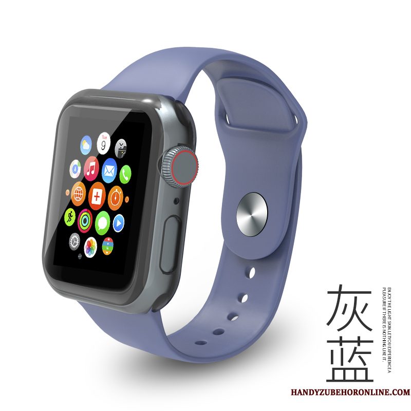 Hoesje Apple Watch Series 4 Mode Zwart Persoonlijk, Hoes Apple Watch Series 4 Bescherming Sport Trend