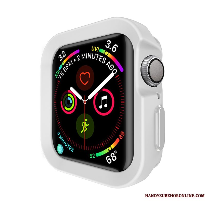 Hoesje Apple Watch Series 4 Siliconen Anti-fall Roze, Hoes Apple Watch Series 4 Bescherming Sport