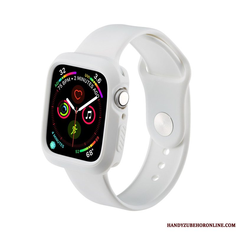 Hoesje Apple Watch Series 4 Siliconen Persoonlijk Sport, Hoes Apple Watch Series 4 Zakken Trend Waterdicht