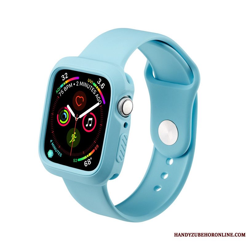 Hoesje Apple Watch Series 4 Siliconen Persoonlijk Sport, Hoes Apple Watch Series 4 Zakken Trend Waterdicht