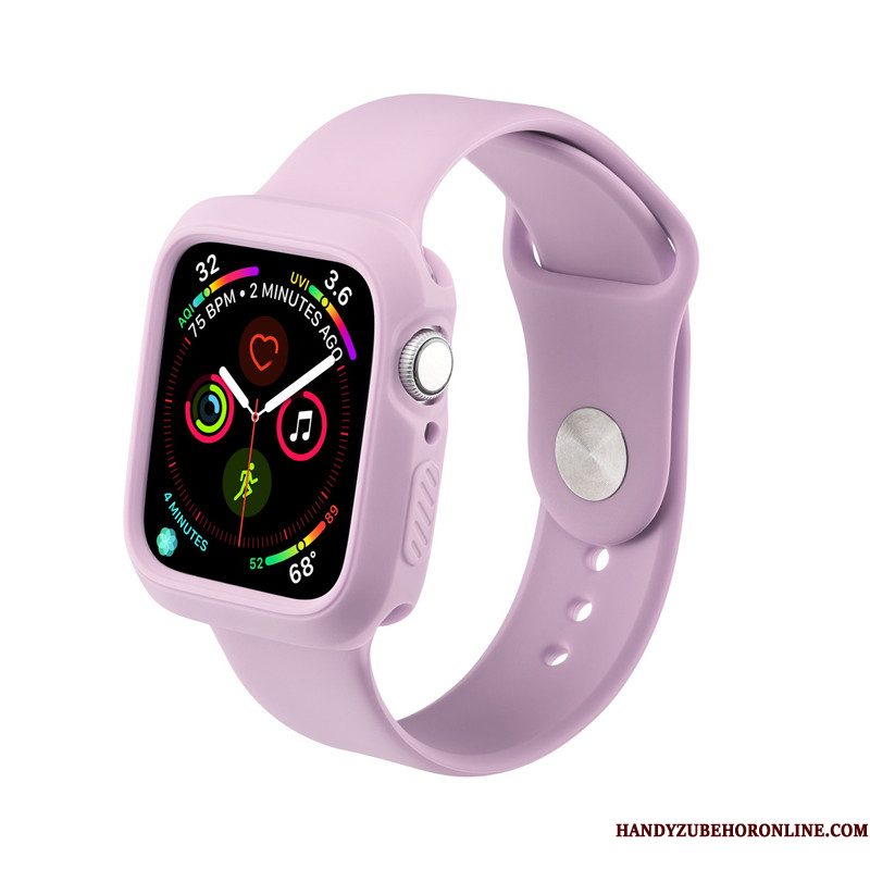 Hoesje Apple Watch Series 4 Siliconen Persoonlijk Sport, Hoes Apple Watch Series 4 Zakken Trend Waterdicht