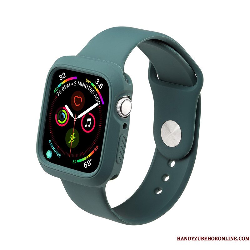 Hoesje Apple Watch Series 4 Siliconen Persoonlijk Sport, Hoes Apple Watch Series 4 Zakken Trend Waterdicht