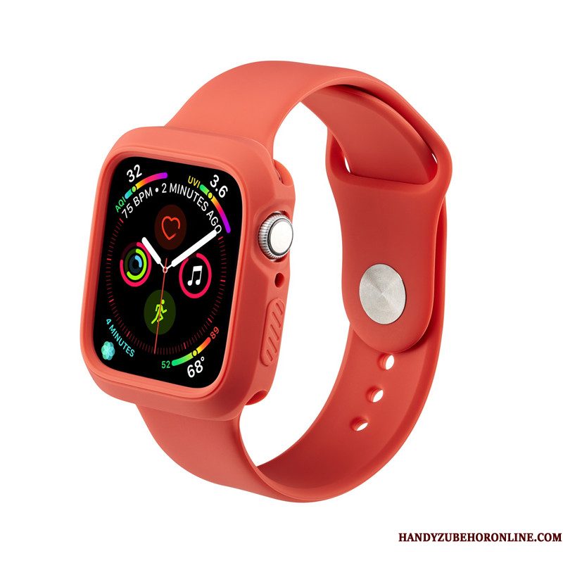Hoesje Apple Watch Series 4 Siliconen Persoonlijk Sport, Hoes Apple Watch Series 4 Zakken Trend Waterdicht