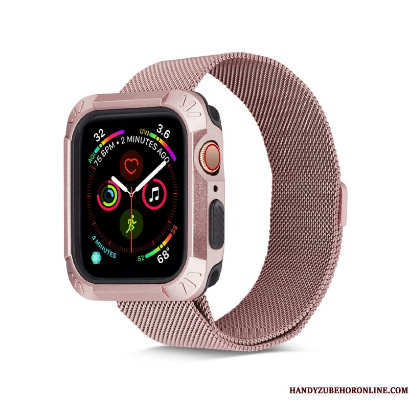 Hoesje Apple Watch Series 4 Zacht Dun Wit, Hoes Apple Watch Series 4 Siliconen Gemeenschappelijk Accessoires