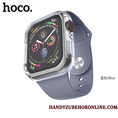 Hoesje Apple Watch Series 5 Siliconen Nieuw Sport, Hoes Apple Watch Series 5 Bescherming Zwart Koel