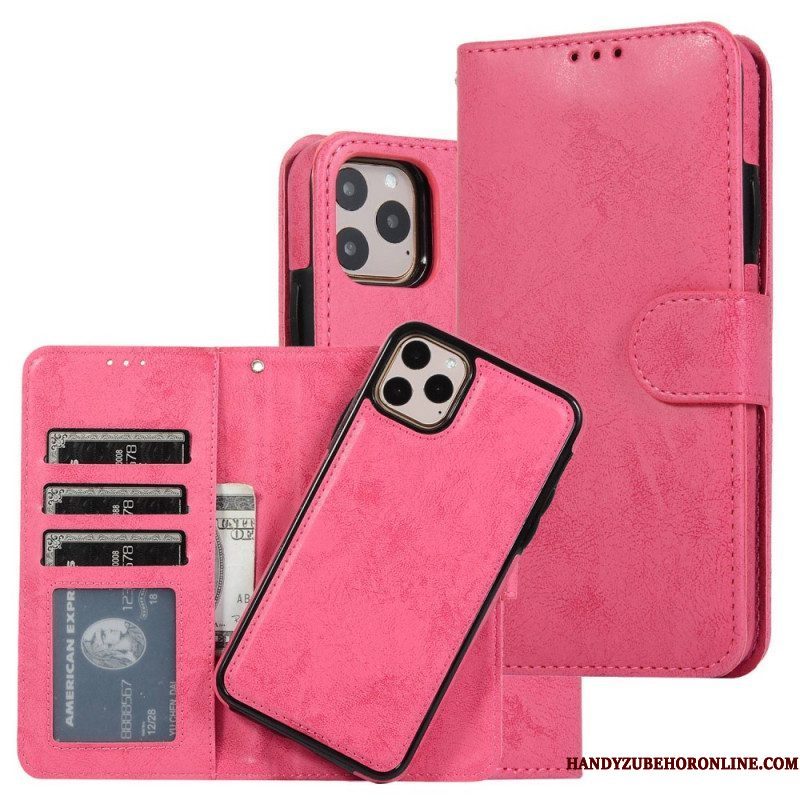 Hoesje Folio-hoesje voor iPhone 14 Afneembaar