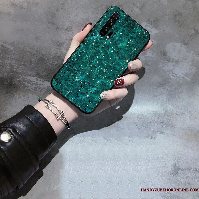 Hoesje Honor 20 Pro Siliconen Persoonlijk Schrobben, Hoes Honor 20 Pro Scheppend Purper Anti-fall