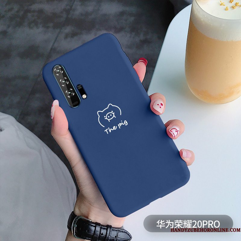 Hoesje Honor 20 Pro Zacht Eenvoudige Konijn, Hoes Honor 20 Pro Siliconen Anti-fall Trend