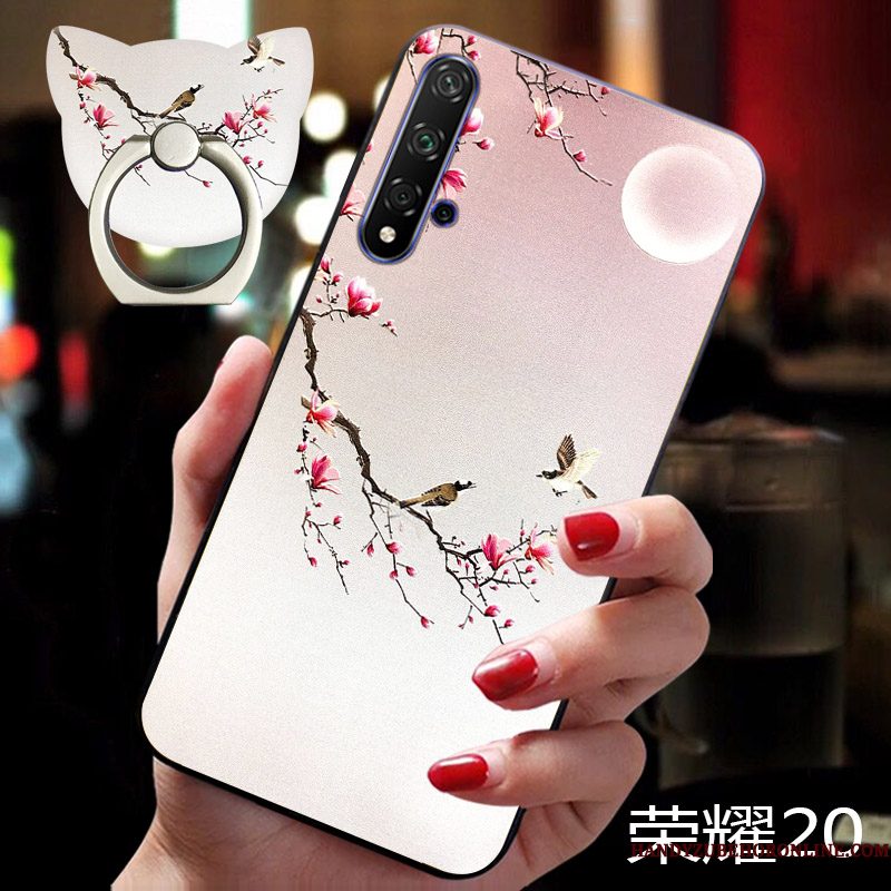 Hoesje Honor 20 Scheppend Lovers Schrobben, Hoes Honor 20 Mode Telefoon Trend