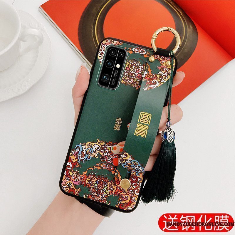 Hoesje Honor 30 Mode Zwarttelefoon, Hoes Honor 30 Chinese Stijl Trendy Merk