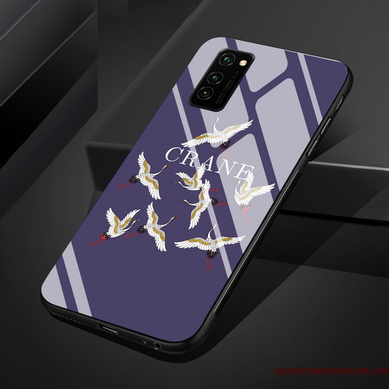 Hoesje Honor 30 Pro Siliconen Glas Kunst, Hoes Honor 30 Pro Kraan Eenvoudige