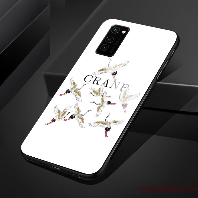 Hoesje Honor 30 Pro Siliconen Glas Kunst, Hoes Honor 30 Pro Kraan Eenvoudige