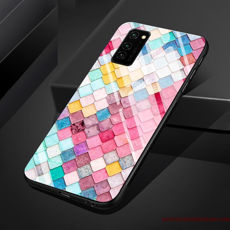 Hoesje Honor 30 Pro Siliconen Trend Licht, Hoes Honor 30 Pro Wind Glas