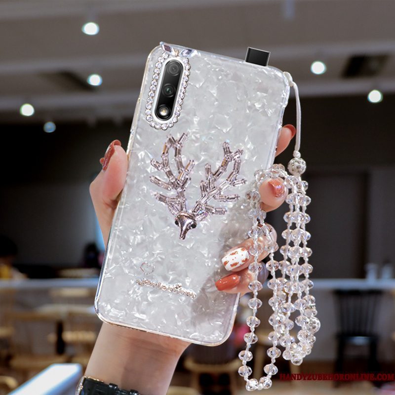 Hoesje Honor 9x Bescherming Trendy Merktelefoon, Hoes Honor 9x Zacht Roze