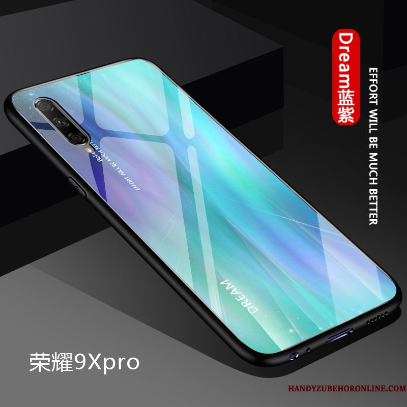 Hoesje Honor 9x Pro Scheppend Verloop Lovers, Hoes Honor 9x Pro Zakken Dun Persoonlijk