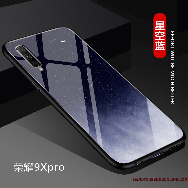 Hoesje Honor 9x Pro Scheppend Verloop Lovers, Hoes Honor 9x Pro Zakken Dun Persoonlijk