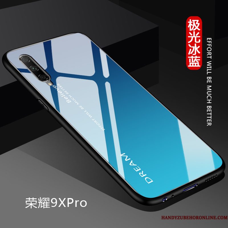 Hoesje Honor 9x Pro Scheppend Verloop Lovers, Hoes Honor 9x Pro Zakken Dun Persoonlijk