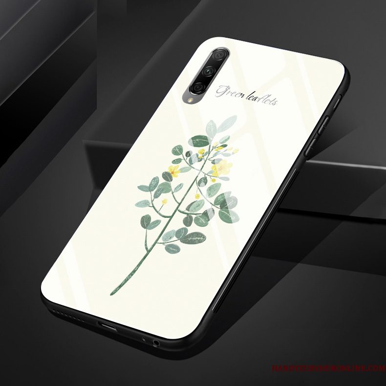 Hoesje Honor 9x Pro Siliconen Telefoon Bloemen, Hoes Honor 9x Pro Glas Anti-fall