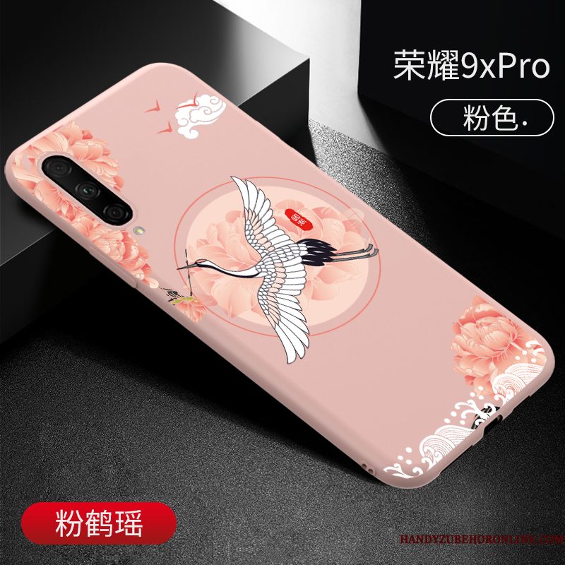 Hoesje Honor 9x Pro Zakken Persoonlijk Anti-fall, Hoes Honor 9x Pro Vintage High End Nieuw