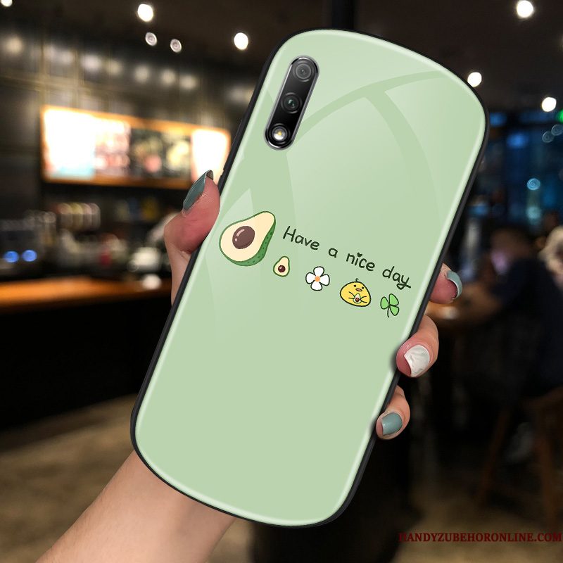 Hoesje Honor 9x Scheppend Glastelefoon, Hoes Honor 9x Koe Trend