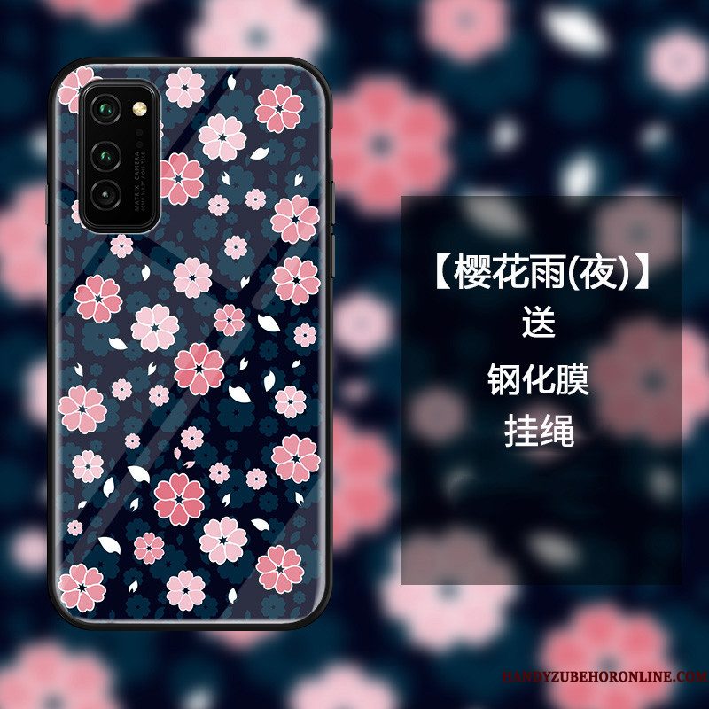 Hoesje Honor View30 Pro Bescherming Vers Blauw, Hoes Honor View30 Pro Telefoon Kers