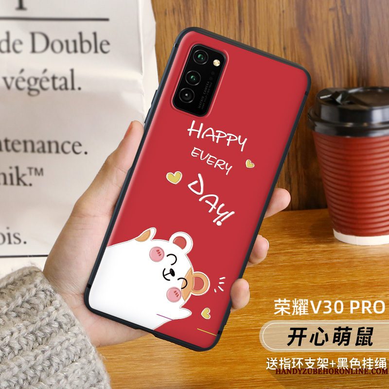 Hoesje Honor View30 Pro Scheppend Nieuw Eenvoudige, Hoes Honor View30 Pro Siliconen Telefoon Persoonlijk