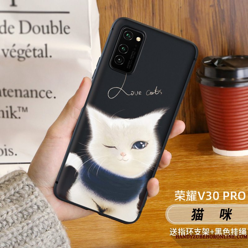 Hoesje Honor View30 Pro Scheppend Nieuw Eenvoudige, Hoes Honor View30 Pro Siliconen Telefoon Persoonlijk