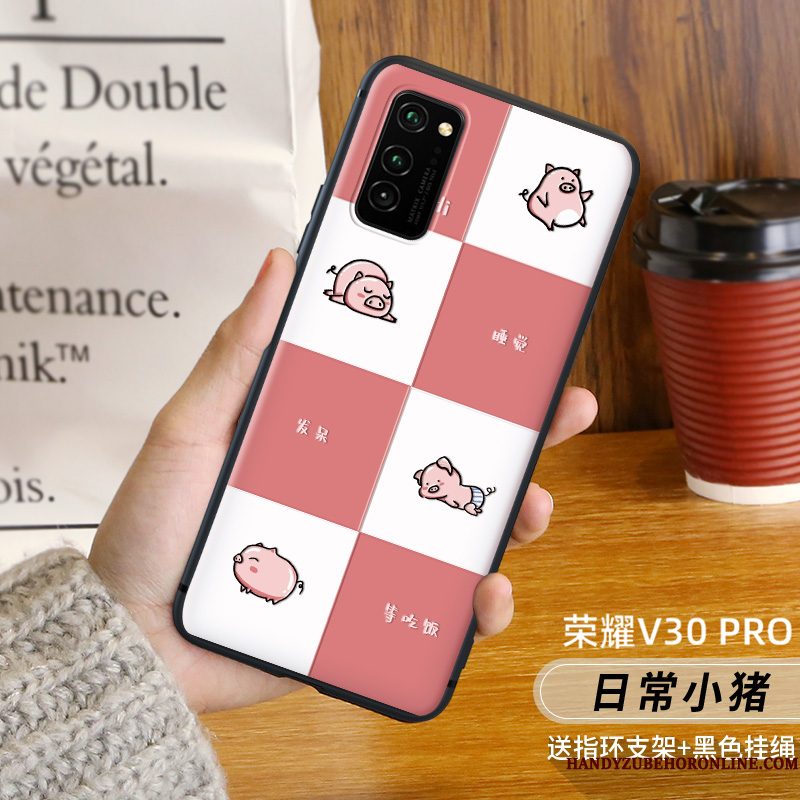 Hoesje Honor View30 Pro Scheppend Nieuw Eenvoudige, Hoes Honor View30 Pro Siliconen Telefoon Persoonlijk