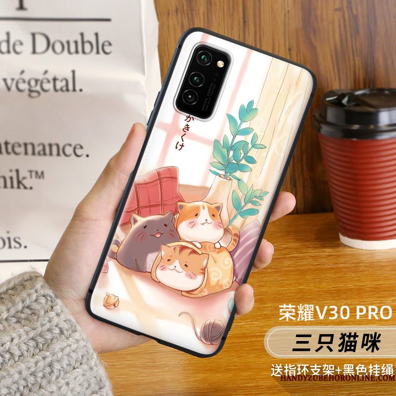 Hoesje Honor View30 Pro Scheppend Nieuw Eenvoudige, Hoes Honor View30 Pro Siliconen Telefoon Persoonlijk