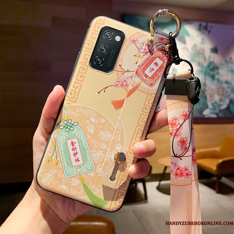 Hoesje Honor View30 Pro Zacht Lichtblauw Wind, Hoes Honor View30 Pro Persoonlijk Hanger