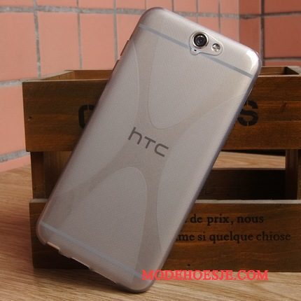 Hoesje Htc One A9 Siliconen Anti-falltelefoon, Hoes Htc One A9 Zacht Rood