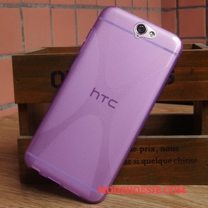 Hoesje Htc One A9 Siliconen Anti-falltelefoon, Hoes Htc One A9 Zacht Rood