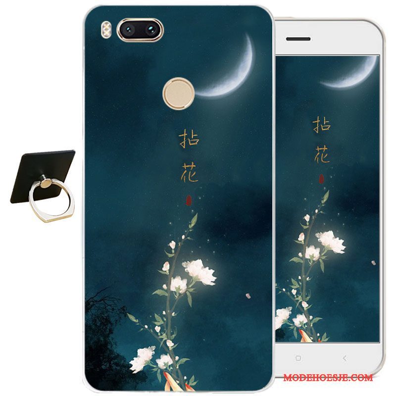 Hoesje Htc One A9s Zakken Doorzichtig Chinese Stijl, Hoes Htc One A9s Zacht Telefoon Wit