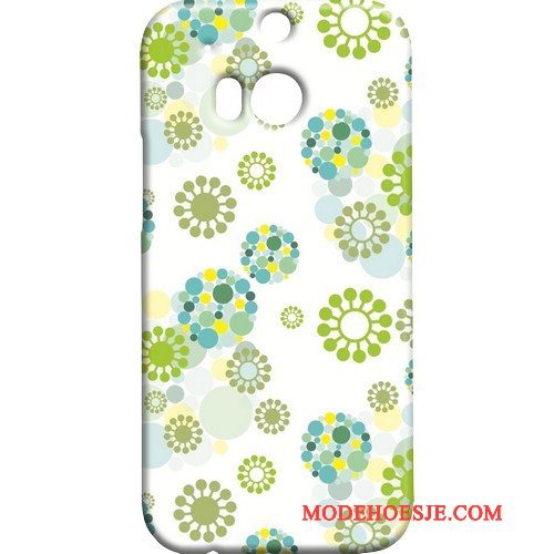 Hoesje Htc One M8 Bescherming Rood Vlinderdas, Hoes Htc One M8 Schrobben Hanger