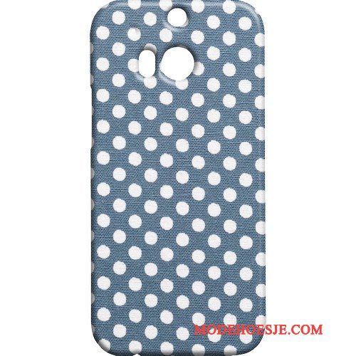 Hoesje Htc One M8 Bescherming Rood Vlinderdas, Hoes Htc One M8 Schrobben Hanger