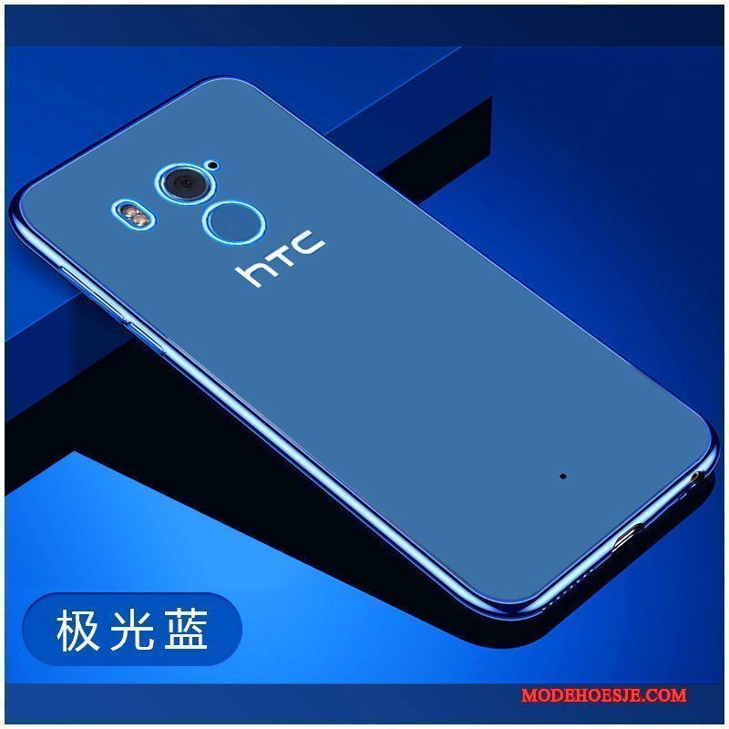 Hoesje Htc U11+ Zacht Rood Anti-fall, Hoes Htc U11+ Siliconen Telefoon