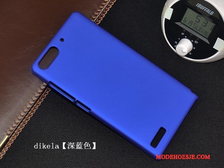 Hoesje Huawei Ascend G6 Bescherming Lichtblauwtelefoon, Hoes Huawei Ascend G6