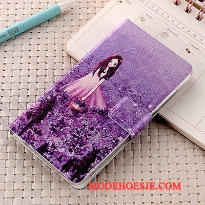 Hoesje Huawei Ascend G7 Folio Eenvoudige Lichtblauw, Hoes Huawei Ascend G7 Leer