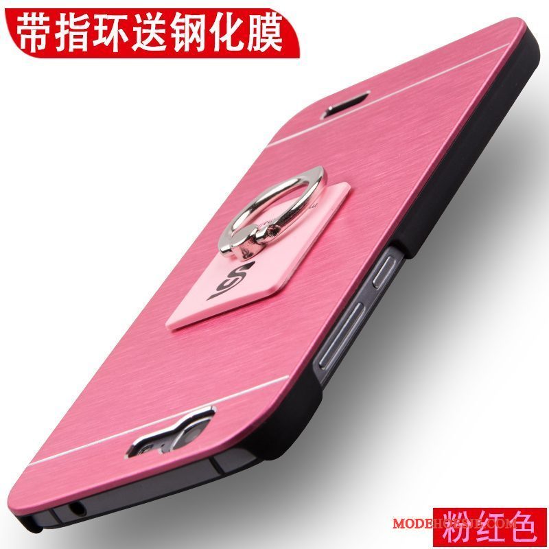 Hoesje Huawei Ascend G7 Metaal Anti-fall Hard, Hoes Huawei Ascend G7 Bescherming Trendtelefoon